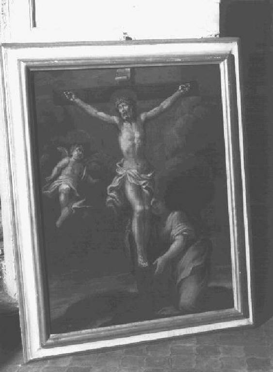 crocifissione (dipinto) - ambito genovese (sec. XVIII)