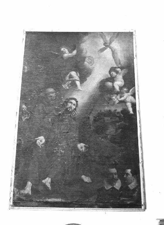 San Francesco d'Assisi riceve le stimmate (dipinto) di Castello Bernardo (inizio sec. XVII)