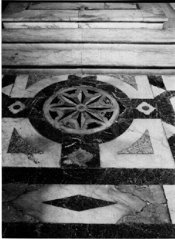 pavimentazione, elemento d'insieme di Carlone Taddeo (cerchia) (prima metà sec. XVII)