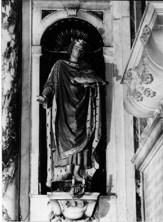 San Luigi dei Francesi (statua) - bottega ligure (secc. XIX/ XX)