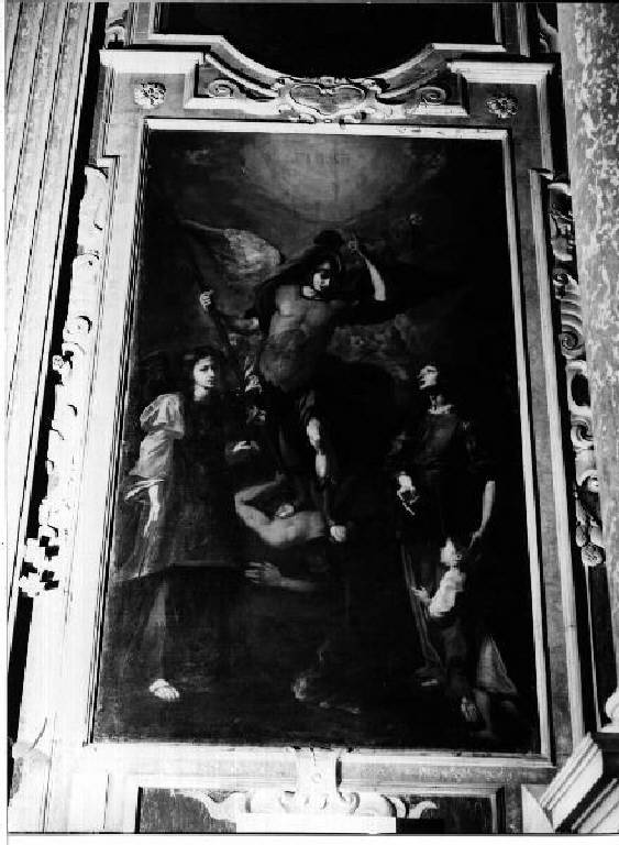 arcangeli (dipinto) di Clerici Tommaso (terzo quarto sec. XVII)