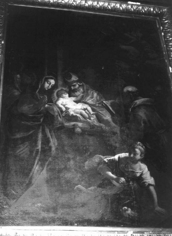 purificazione della Madonna (dipinto, opera isolata) di Resoaggi Giovanni Battista (attribuito) (primo quarto sec. XVIII)