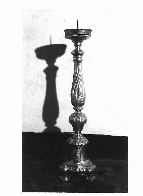 candelabro, serie - bottega ligure (prima metà sec. XIX)