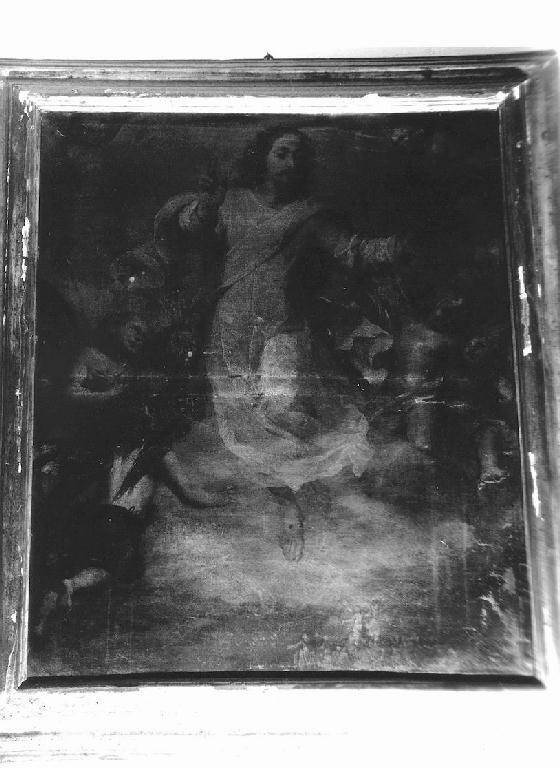 ascensione di Cristo (dipinto, opera isolata) - ambito ligure (metà sec. XVII)