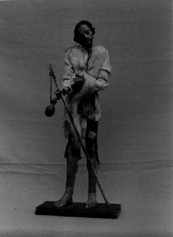pastore (statuetta di presepio) - bottega genovese (sec. XVIII)