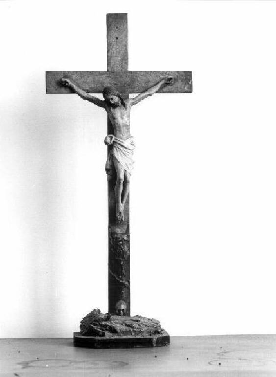 Cristo crocifisso (crocifisso) - bottega genovese (secc. XIX/ XX)