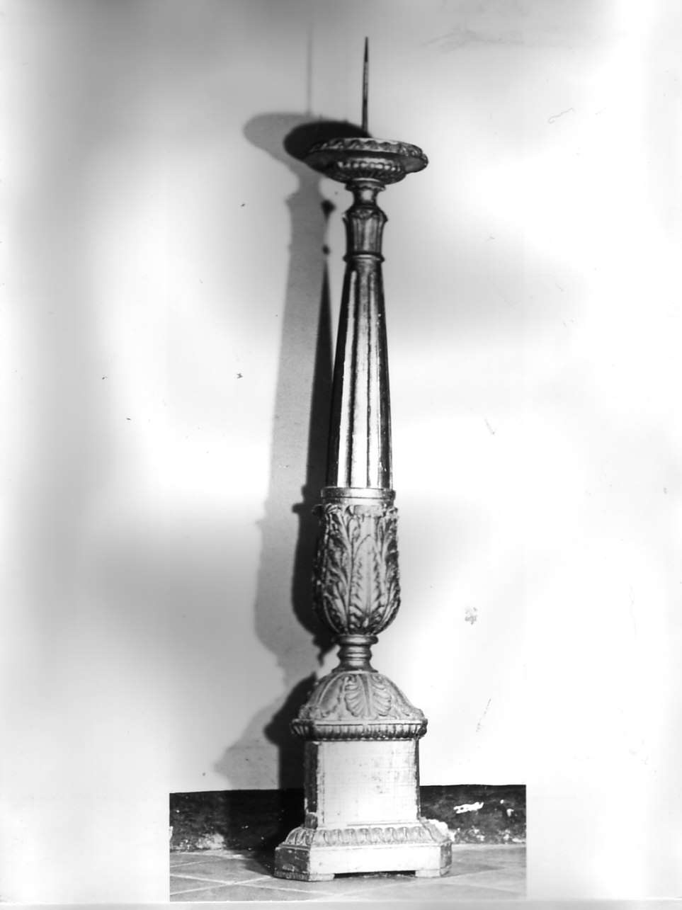 candelabro, opera isolata - bottega italiana (sec. XVIII)