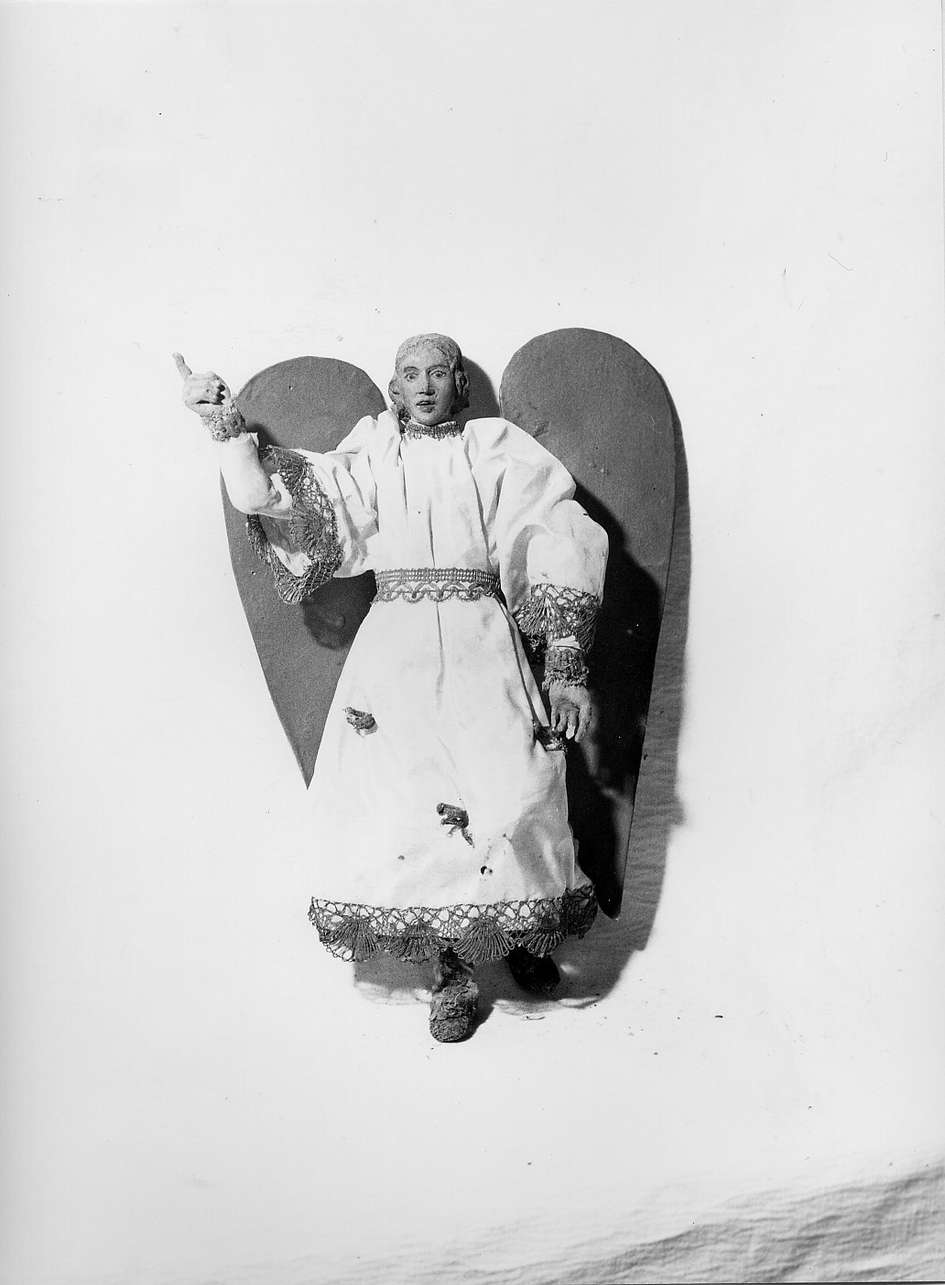 angelo (statua da presepio, insieme) - bottega ligure (sec. XIX)