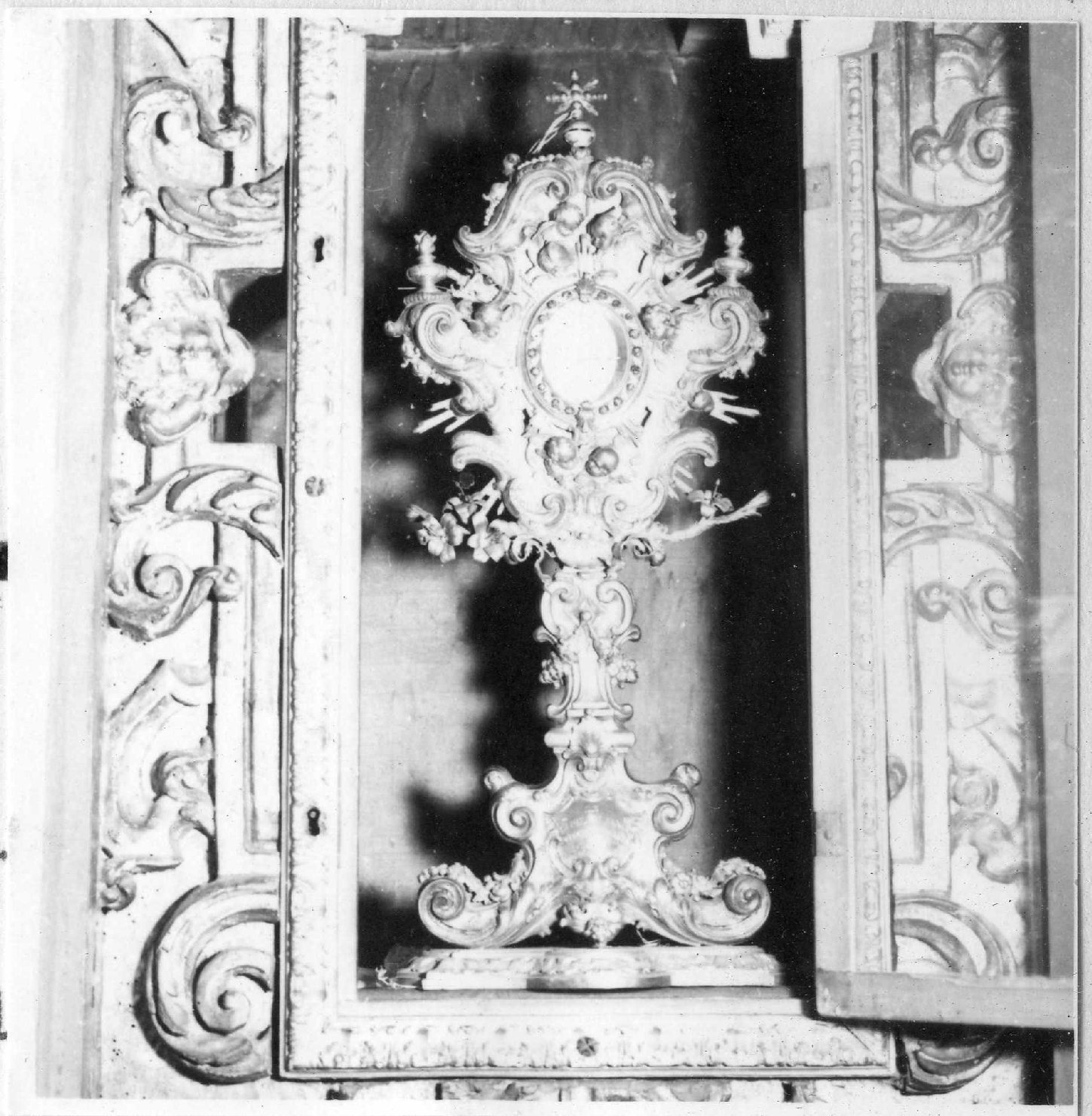 reliquiario - a ostensorio, opera isolata - bottega genovese (metà sec. XVIII)