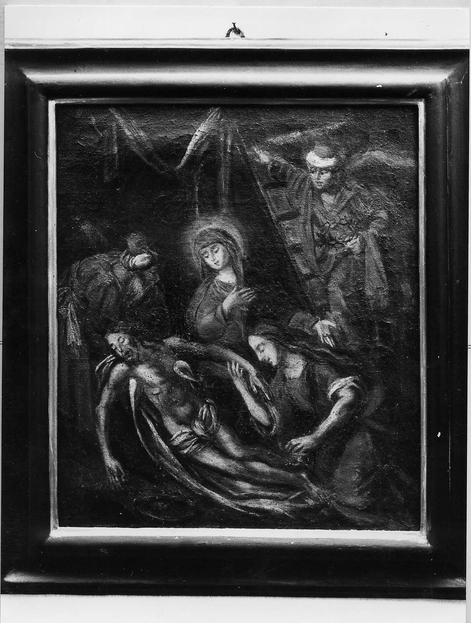 compianto sul Cristo morto (dipinto, insieme) - ambito ligure (sec. XIX)