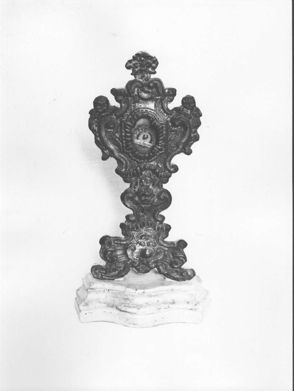 reliquiario, opera isolata - bottega ligure (sec. XVIII)