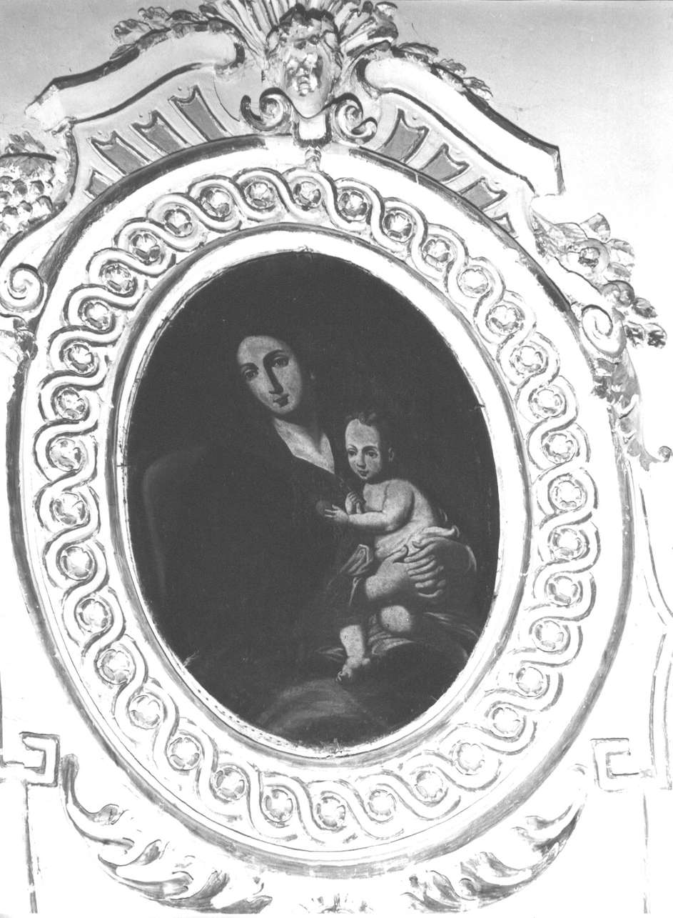 Madonna con Bambino (dipinto, opera isolata) - ambito ligure (sec. XVII)