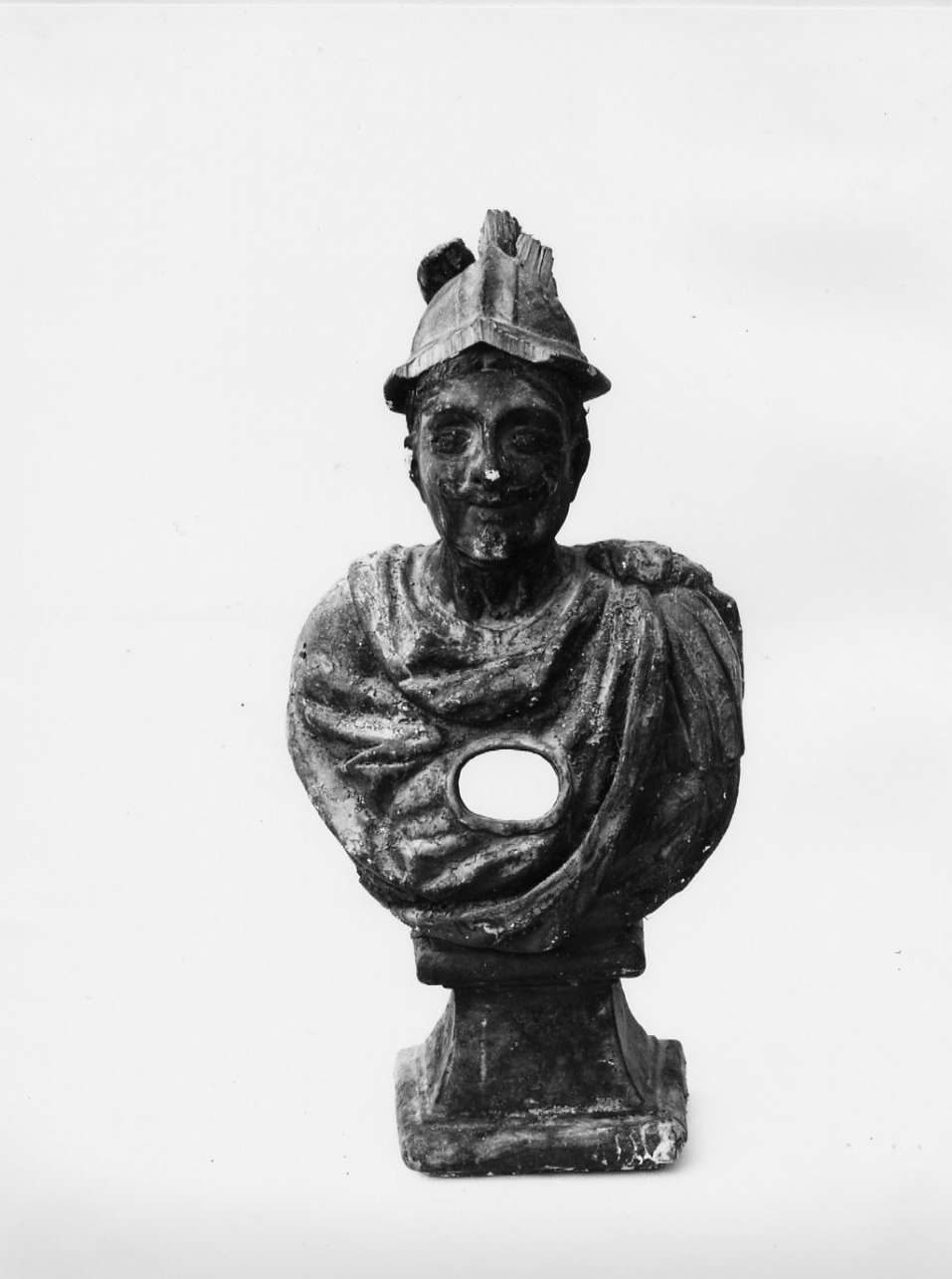 reliquiario - a busto, opera isolata - bottega ligure (sec. XVII)