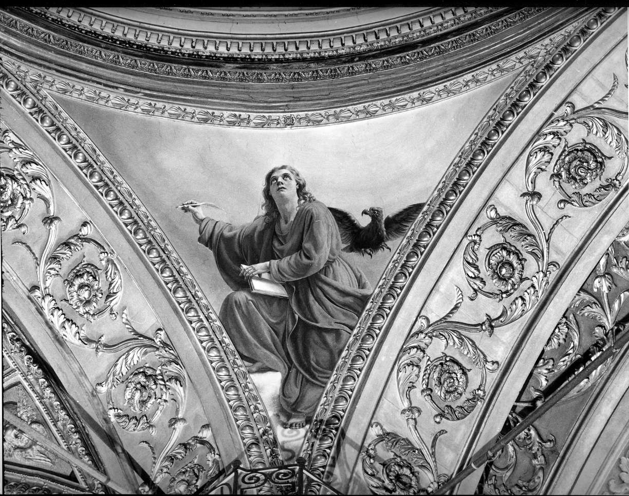 San Giovanni Evangelista (dipinto, opera isolata) di Chiarella Francesco (sec. XIX)