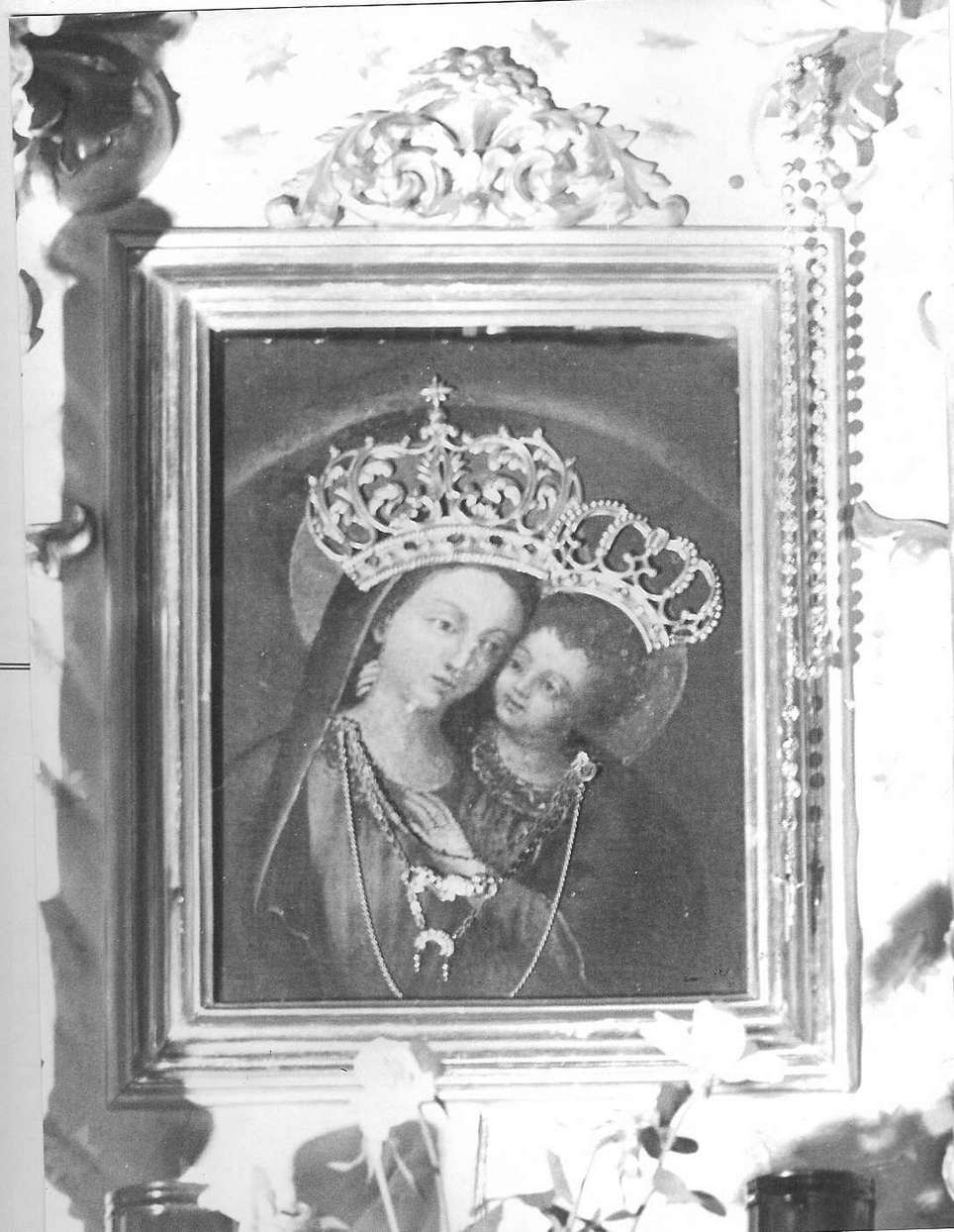 Madonna del Buon Consiglio (dipinto, elemento d'insieme) - bottega italiana (sec. XVII)