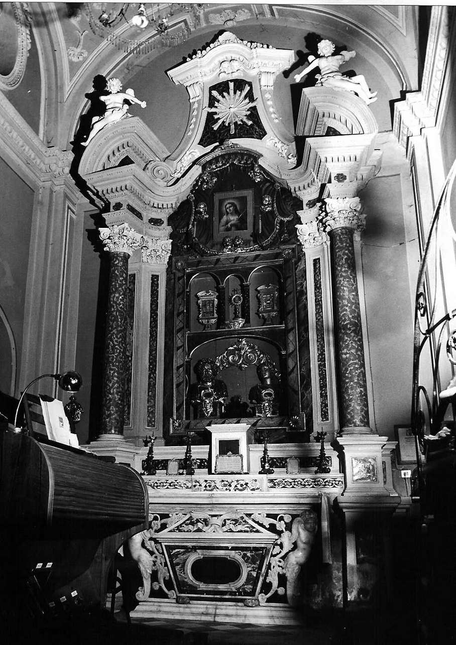 altare - a edicola, insieme - bottega italiana (sec. XVIII)