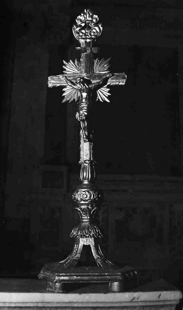 Cristo crocifisso (crocifisso, opera isolata) - bottega ligure (sec. XIX)
