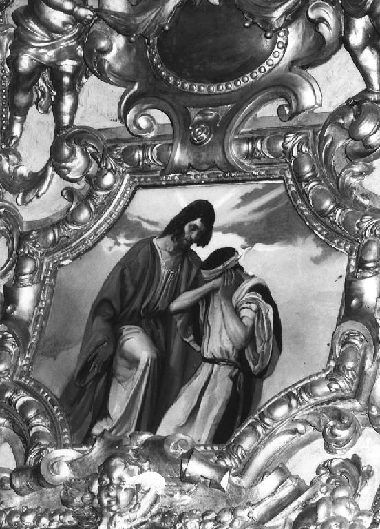 CRISTO ACCOGLIE IL FIGLIOL PRODIGO, Ritorno del figliol prodigo (dipinto, ciclo) di Dodero Pietro (sec. XX)