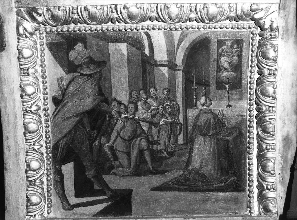 ATTENTATO A SAN CARLO BORROMEO, San Carlo Borromeo (dipinto, ciclo) di Carlone Giovanni detto Genovese (prima metà sec. XVII)