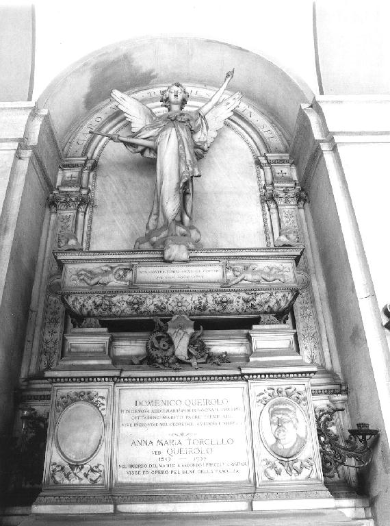 angelo (monumento funebre, opera isolata) di Fabbri Bartolomeo, Agrone Attilio (fine, seconda metà sec. XIX, sec. XX)