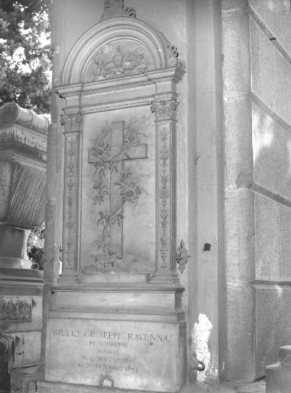 croce (monumento funebre, opera isolata) di Villa Giovanni Battista (sec. XIX)