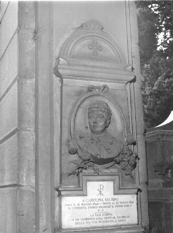 monumento funebre, opera isolata di Navone Giuseppe (sec. XIX)