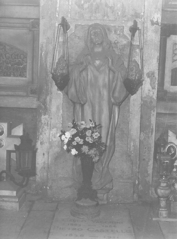 Sacro Cuore di Gesù (monumento funebre, opera isolata) - ambito ligure (sec. XX)