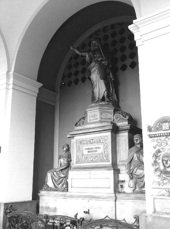 profeta (monumento funebre, opera isolata) di Benetti Giuseppe (sec. XIX)