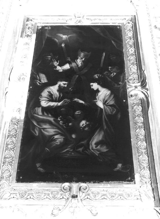 Sposalizio di Maria Vergine (dipinto, opera isolata) di Piola Domenico, Piola Antonio Maria (sec. XVII)
