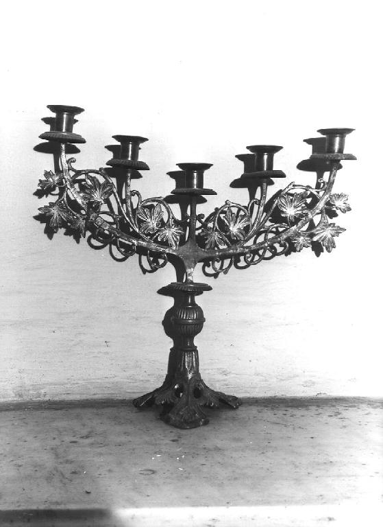 candeliere, serie - ambito ligure (fine sec. XIX)
