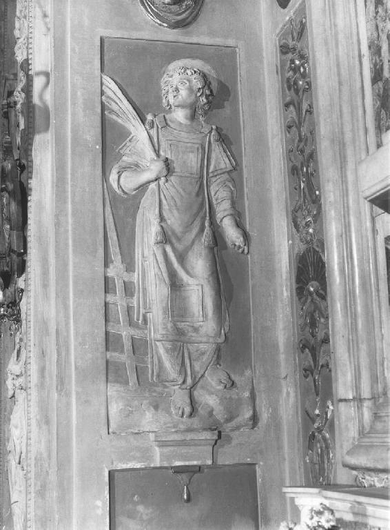 San Lorenzo (rilievo) di Sparzo Marcello (attribuito) (inizio sec. XVII)