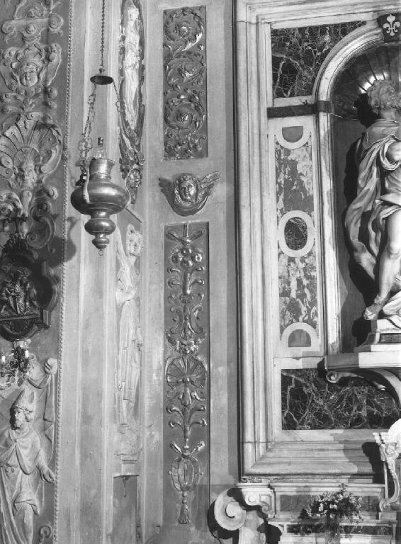 elementi decorativi (decorazione plastica) di Sparzo Marcello (attribuito) (inizio sec. XVII)