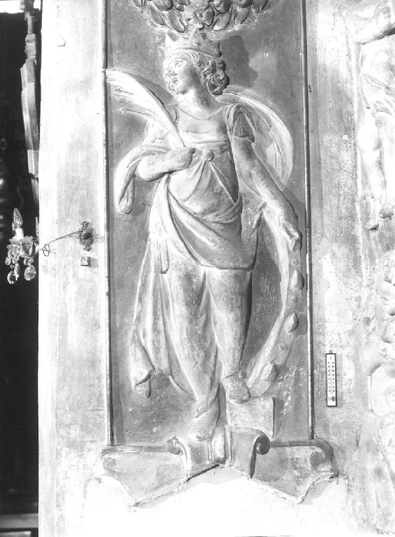 Santa Caterina d'Alessandria (rilievo) di Sparzo Marcello (attribuito) (inizio sec. XVII)
