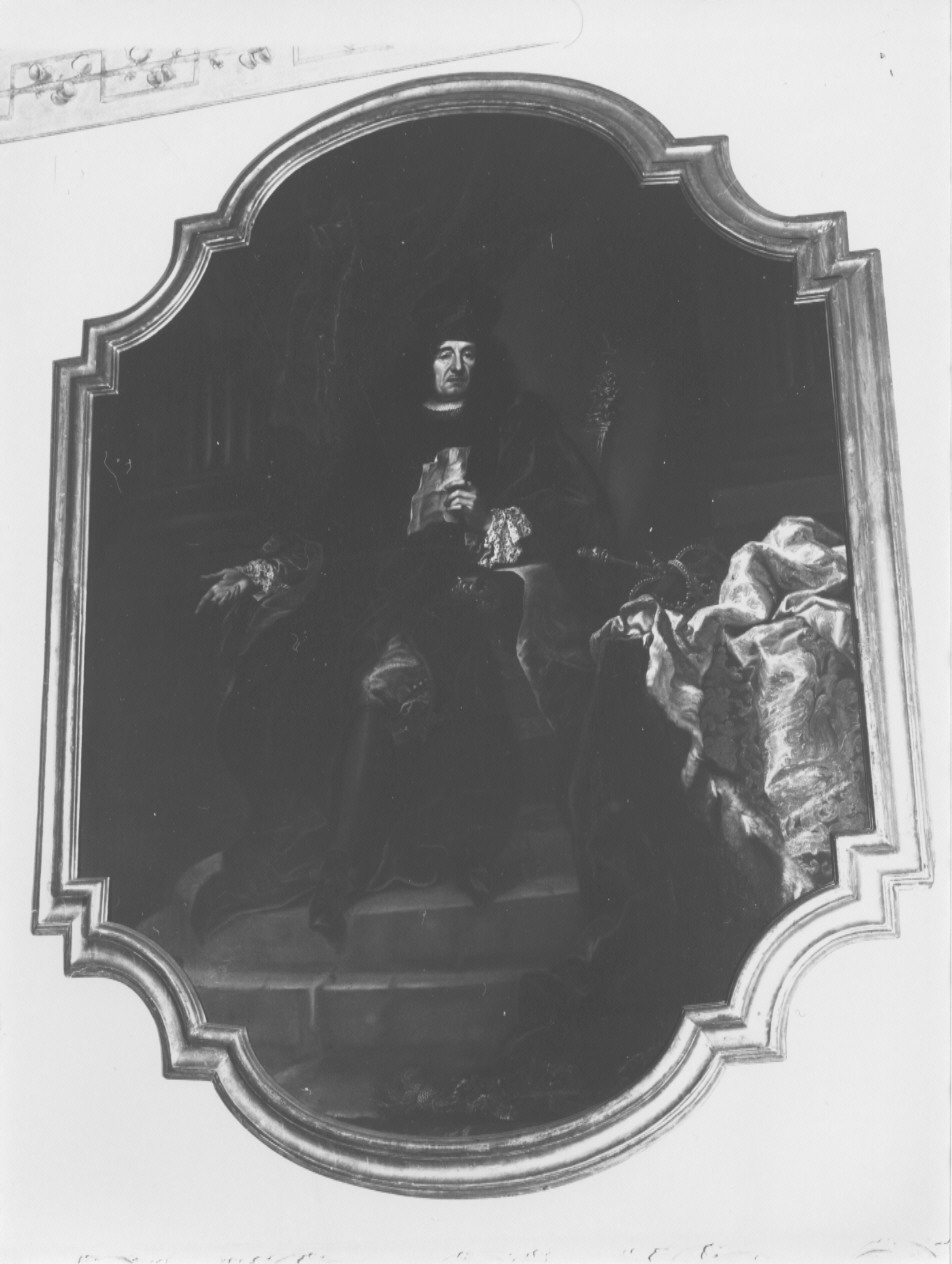 IL DOGE PIETRO DURAZZO DOGE DAL 1685 AL 1687, CFR. EL SIGLO..., 1999) (dipinto) di Delle Piane Giovanni Maria detto Mulinaretto (sec. XVII)
