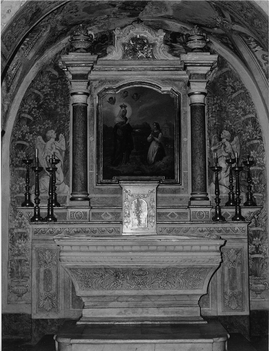 altare, opera isolata - bottega genovese (prima metà sec. XIX)