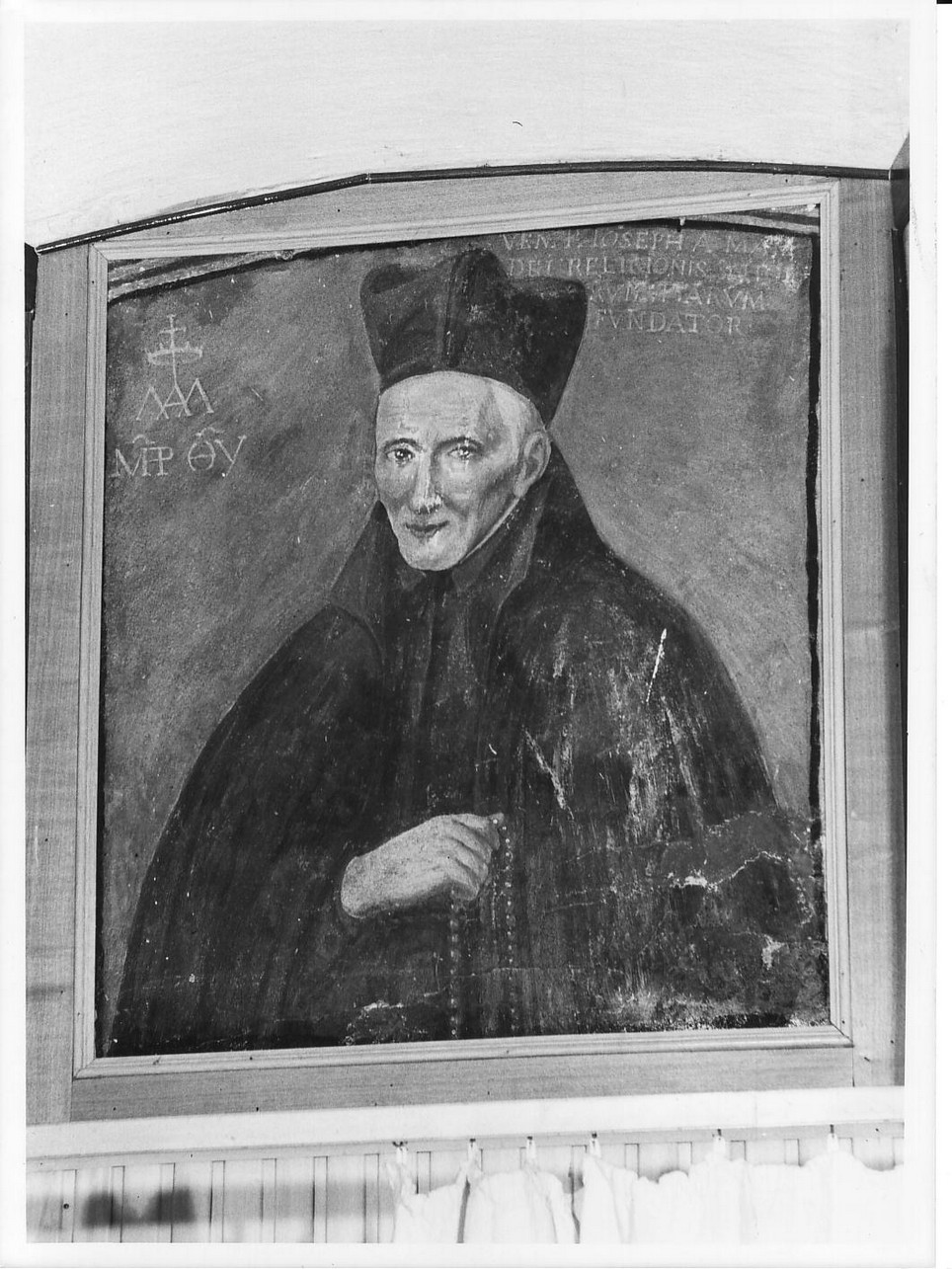 padre Giuseppe Calasanzio (dipinto, opera isolata) - ambito ligure (sec. XVIII)