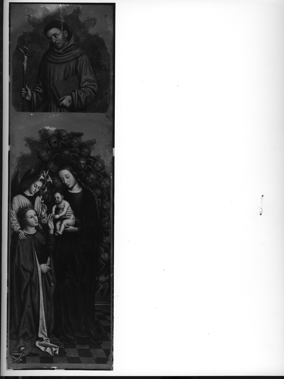 matrimonio mistico di Santa Caterina d'Alessandria (scomparto di polittico, elemento d'insieme) di Brea Ludovico (sec. XV)