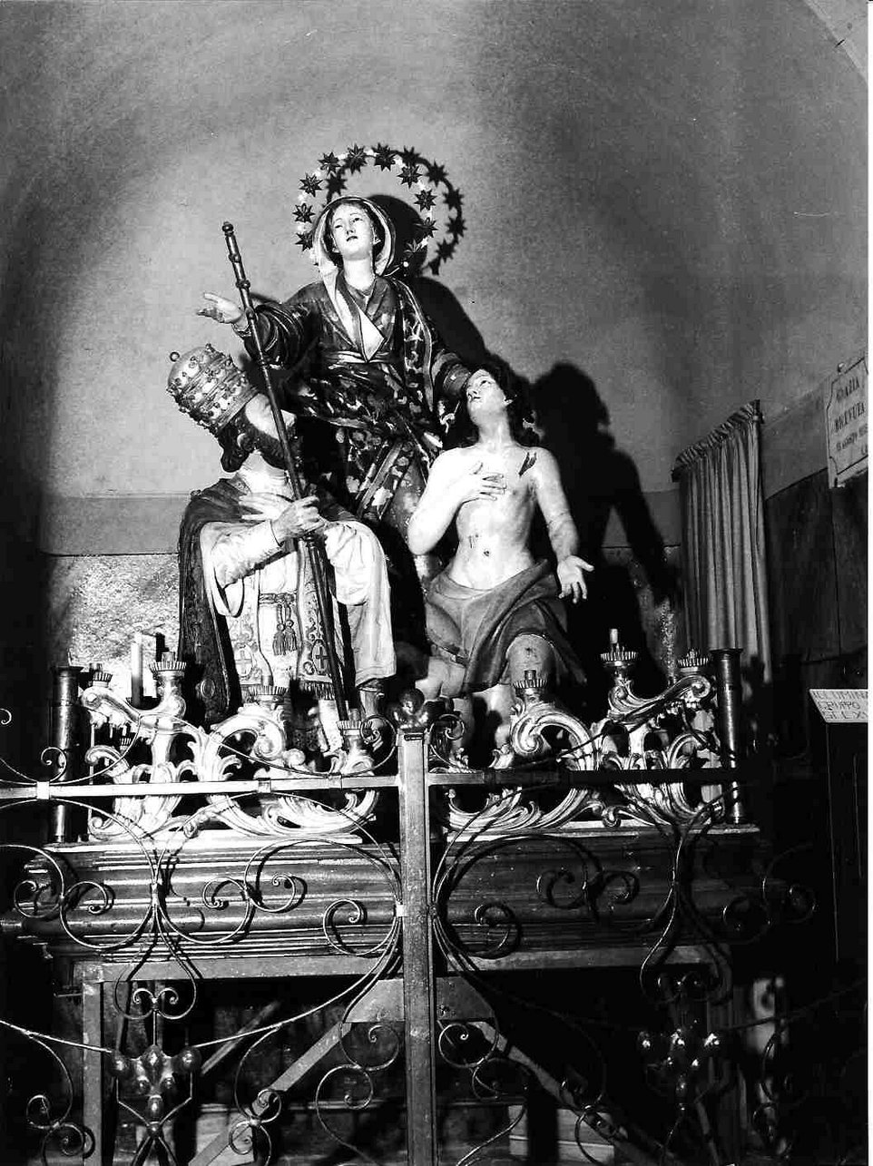 Madonna Assunta (statua, elemento d'insieme) - bottega ligure (sec. XVIII)