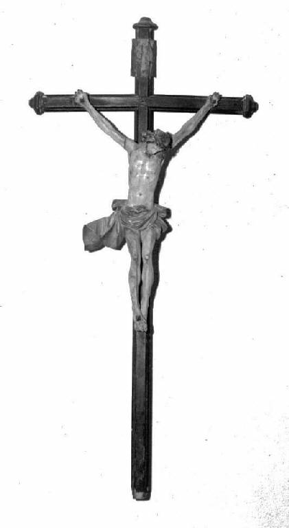 Cristo crocifisso (crocifisso, insieme) - bottega ligure (sec. XVIII)