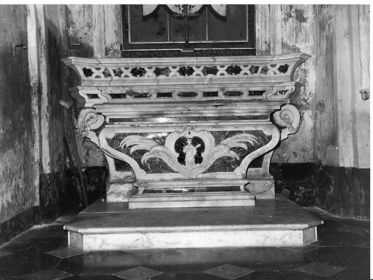 Santo martire (altare, opera isolata) - bottega ligure (prima metà sec. XVIII)