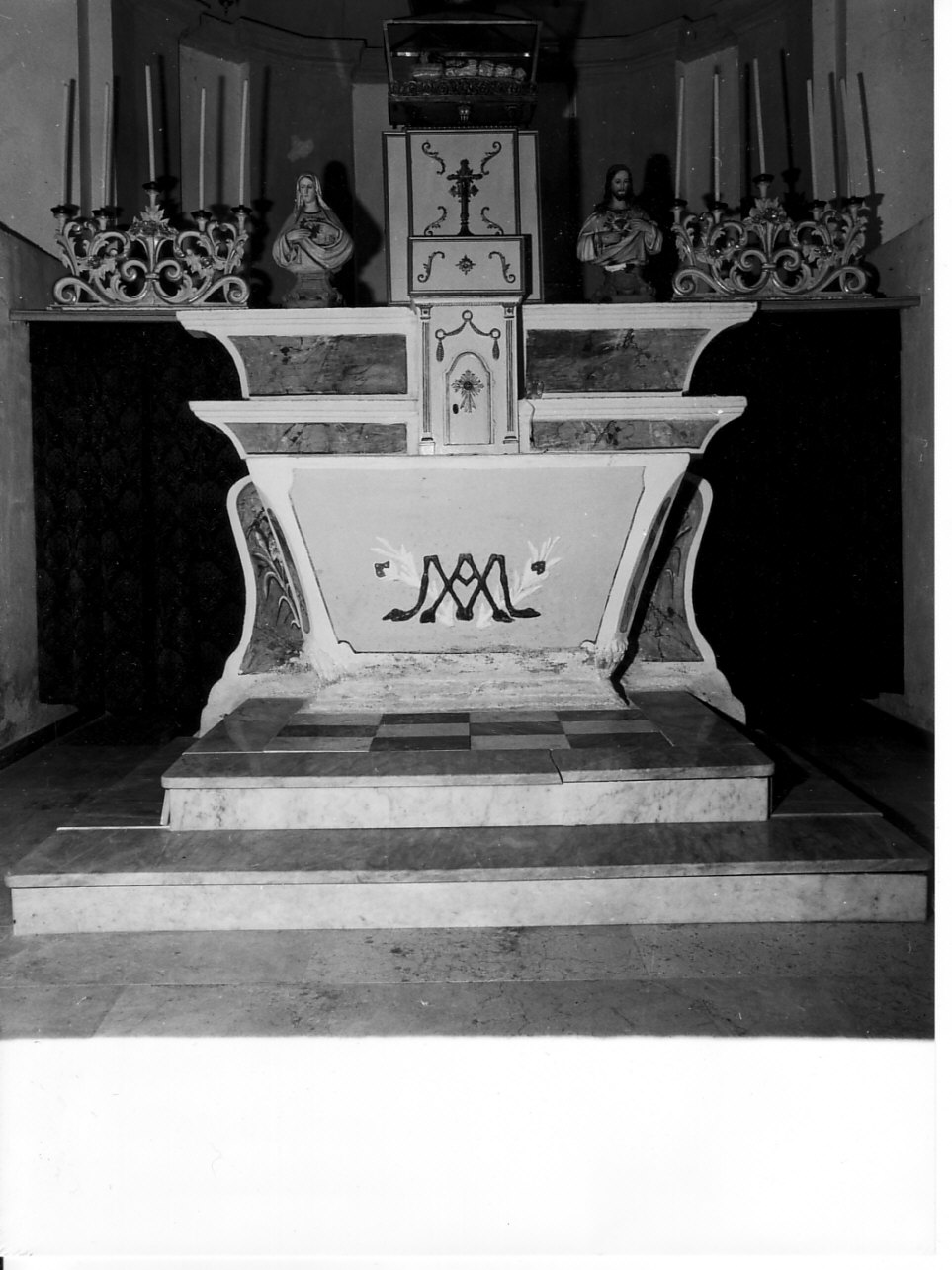 altare, opera isolata - bottega ligure (fine sec. XIX)