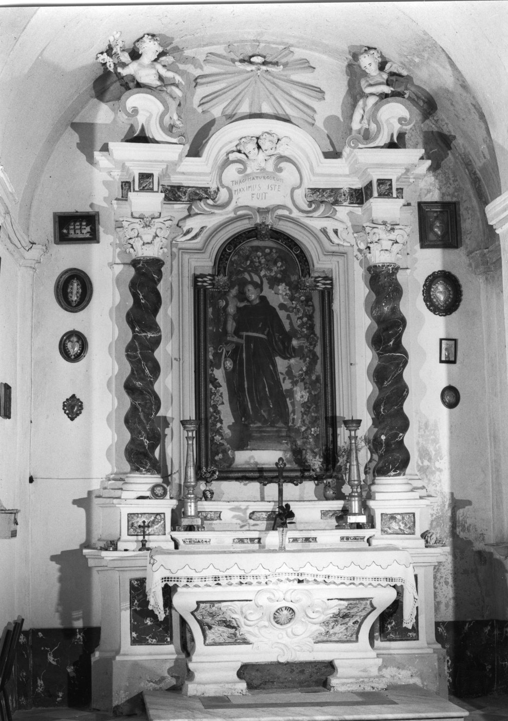 altare, opera isolata - bottega ligure (sec. XVIII)