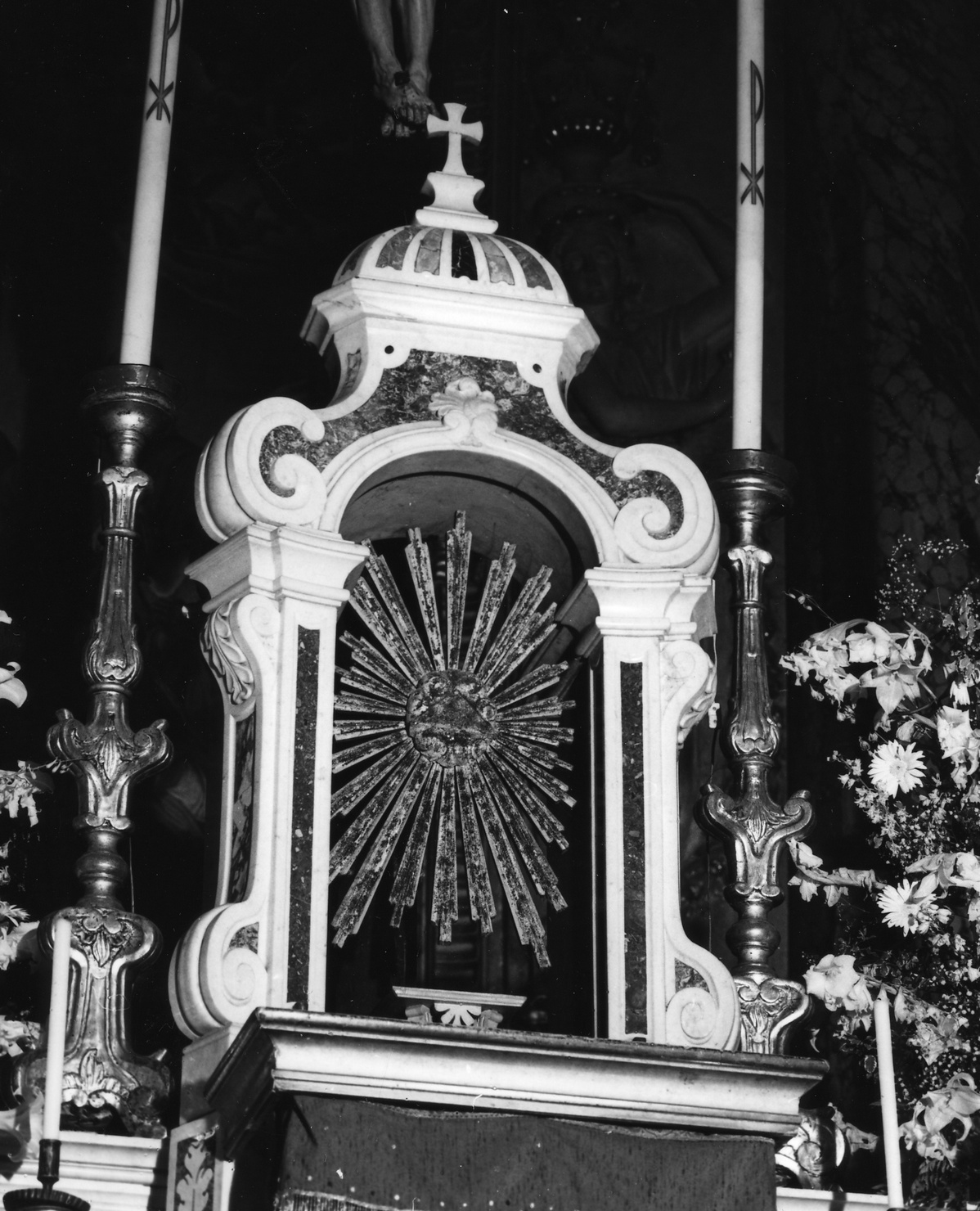tabernacolo - a tempietto, opera isolata - bottega ligure (metà sec. XVIII)