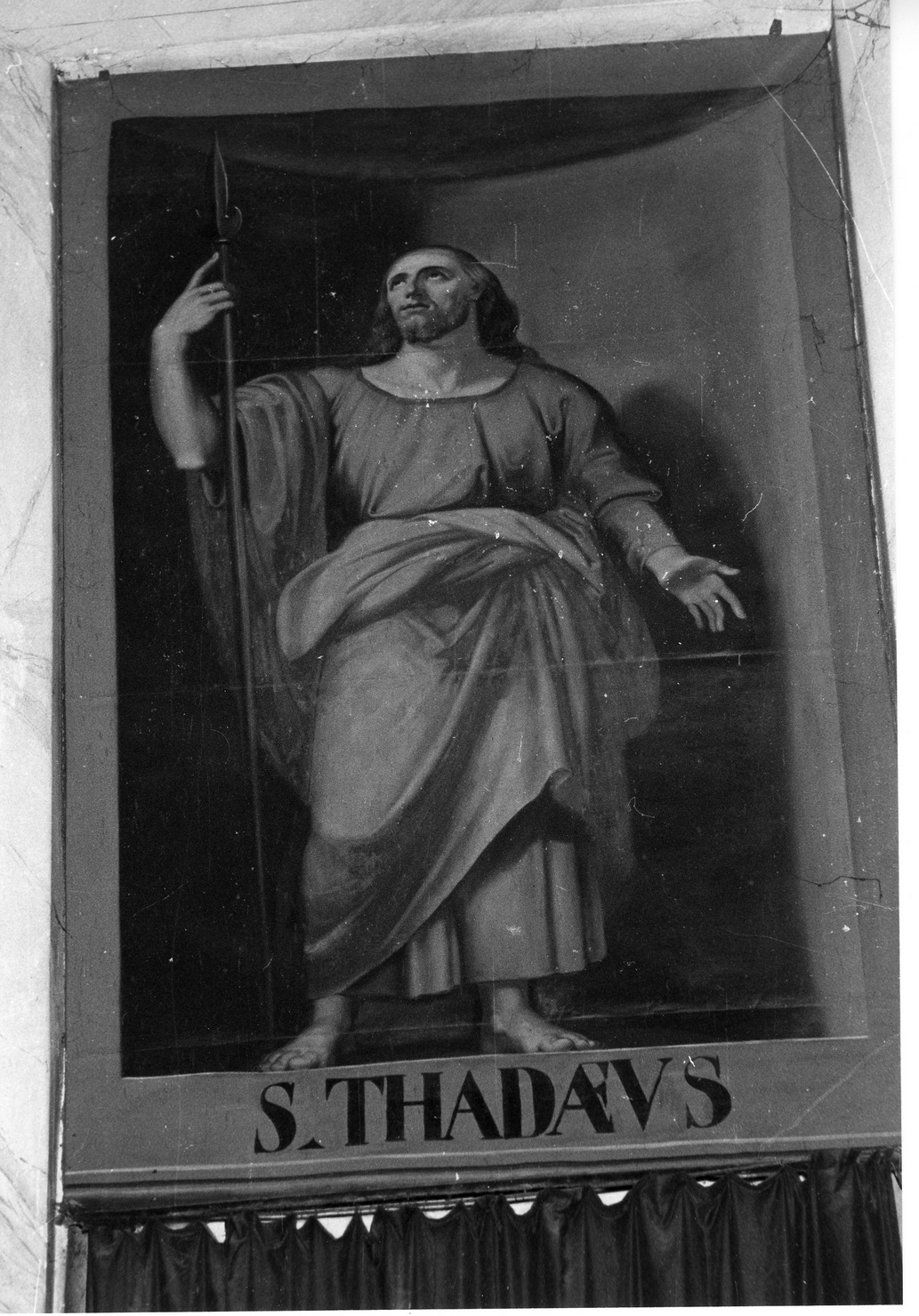S. TADDEO, San Taddeo (dipinto, elemento d'insieme) - ambito ligure (seconda metà sec. XIX)