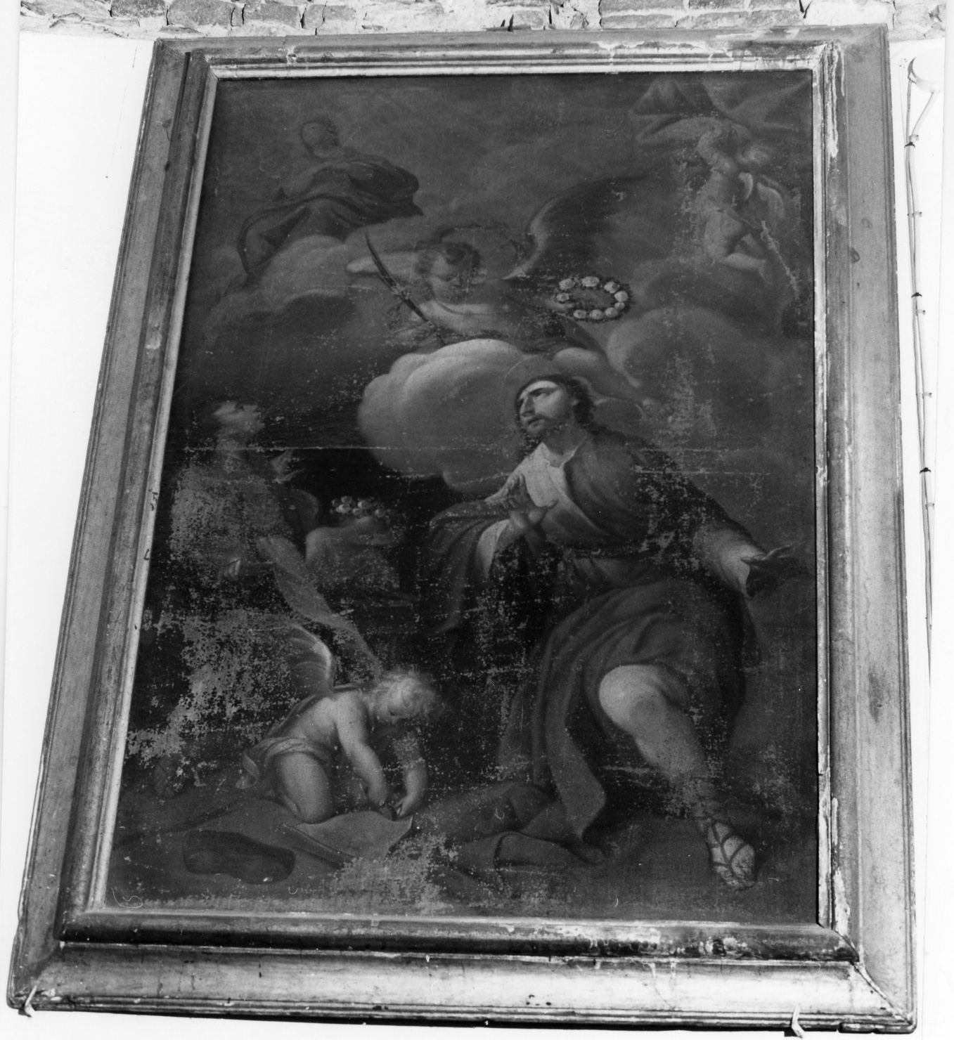 martirio di santo (dipinto, opera isolata) - ambito italiano (?) (fine/inizio secc. XVIII/ XIX)