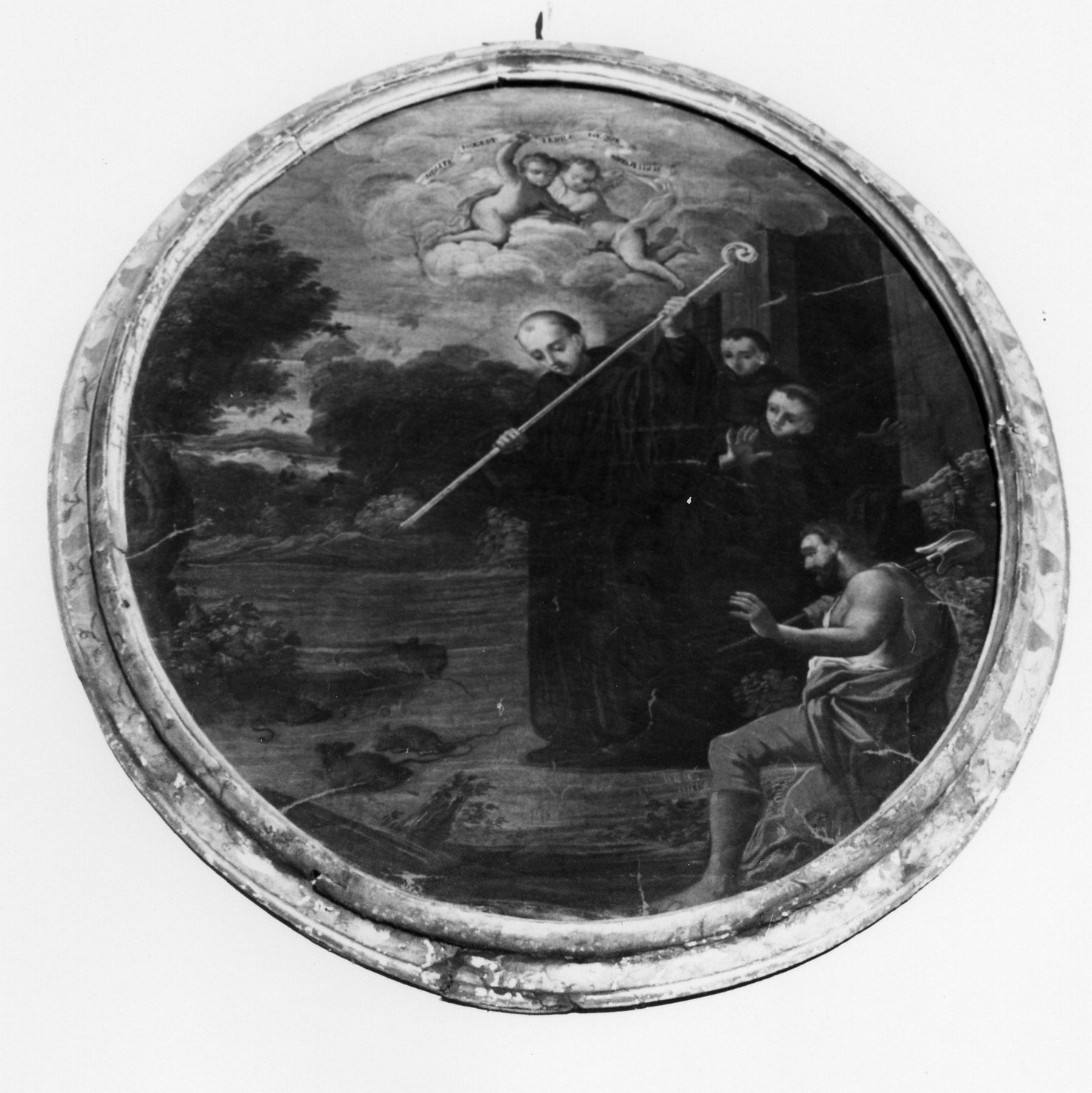 Frati agostiniani (dipinto, opera isolata) - ambito italiano (?) (metà sec. XIX)