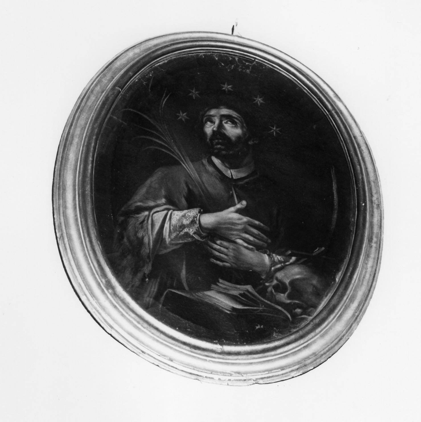 Santo vescovo (dipinto, opera isolata) - ambito italiano (?) (secc. XVIII/ XIX)