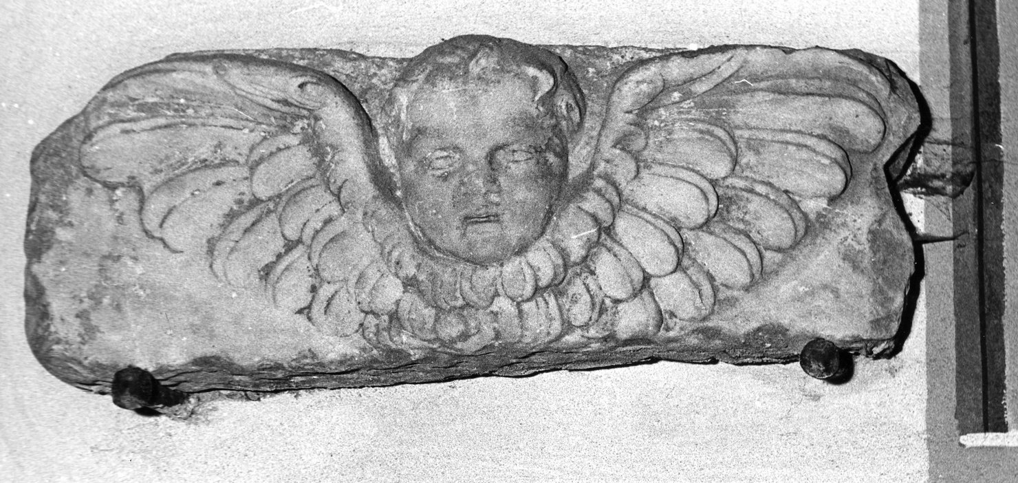 angelo (decorazione architettonica, opera isolata) - bottega ligure (sec. XVI)