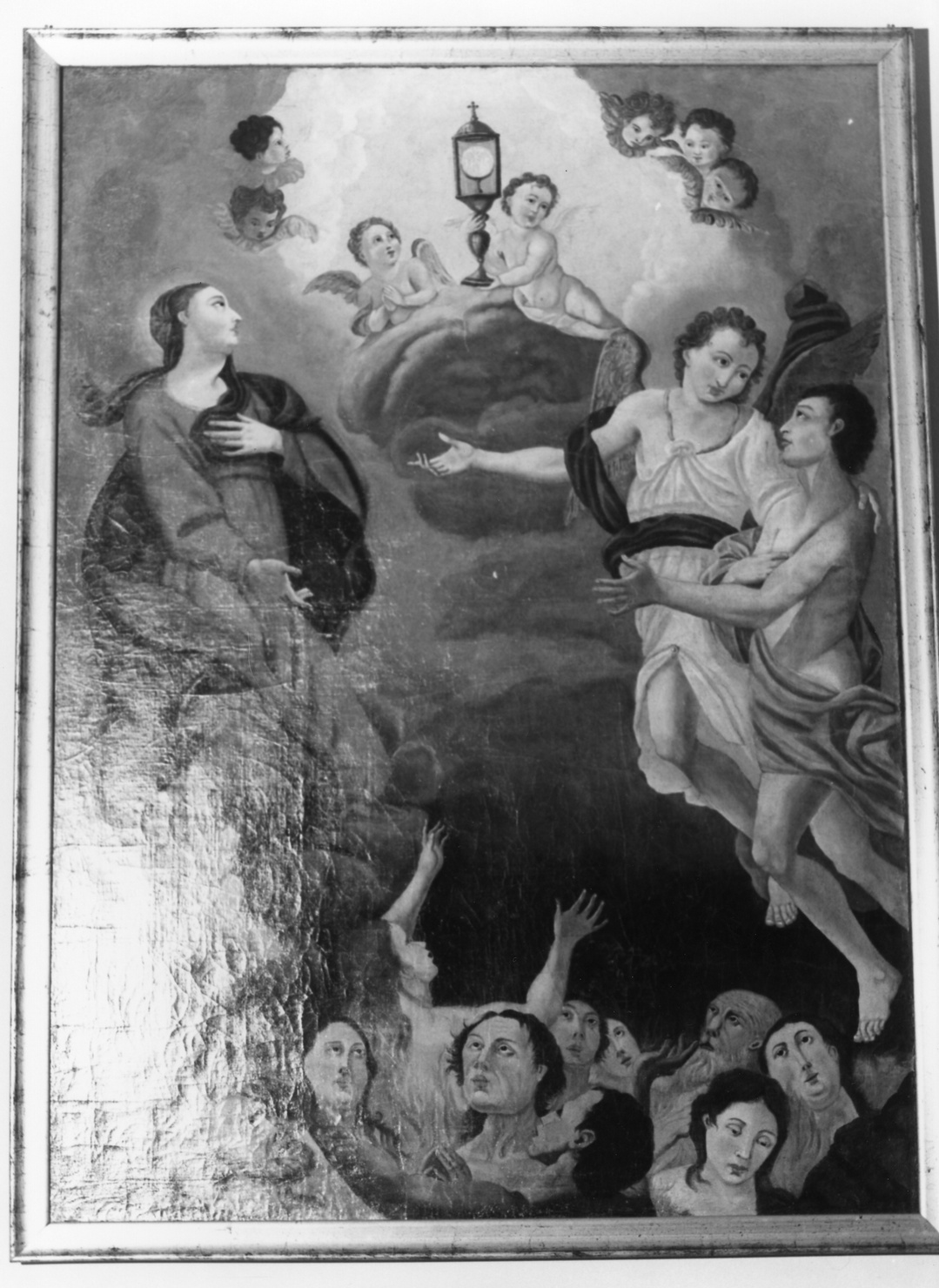 anime del purgatorio (dipinto, opera isolata) di Faraggiana Augusto (sec. XIX)