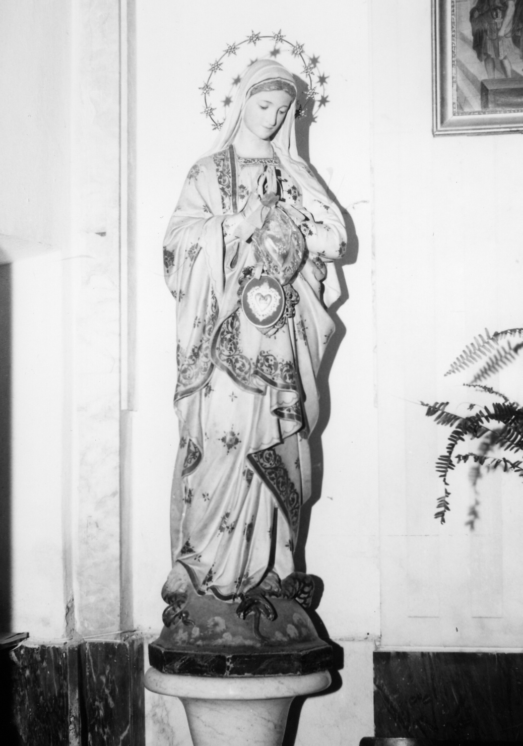 Madonna Immacolata (statua, opera isolata) - bottega ligure (prima metà sec. XX)